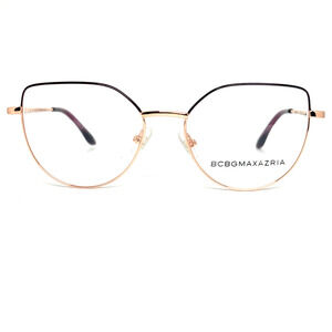 BCBG Max Azaria Purple Rose Gold 51mm‎ New Authentic Eyeglass Frame H14106